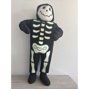 Vintage Kmart 36" Standing Skeleton Trick-or-Treat Halloween Porch Kids 1990